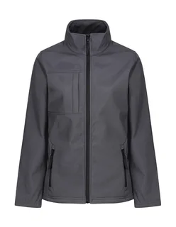 Regatta Professional Dames Octagon II softshell in Seal Grey/Black, voorkant