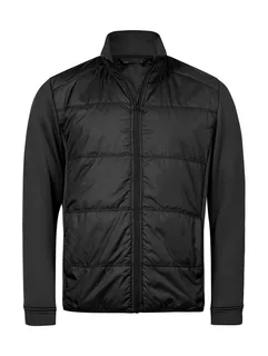 Tee Jays Hybrid-Stretch jack in Black/Black, voorkant