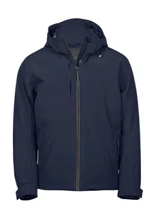 Tee Jays All Weather winterjack in Deep Navy, voorkant