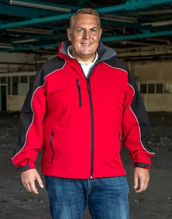 Result Work-Guard Ice Fell softshell jack met capuchon – foto 4