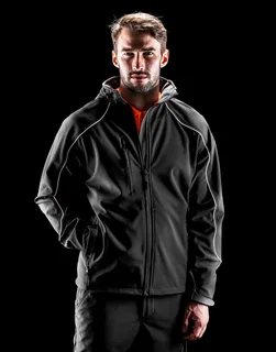 Result Work-Guard Ice Fell softshell jack met capuchon – foto 2