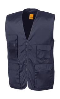 Result Work-Guard Safari bodywarmer in Midnight Navy, voorkant