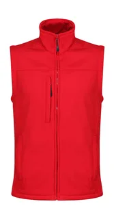 Regatta Professional Flux softshell bodywarmer in Classic Red, voorkant