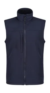 Regatta Professional Flux softshell bodywarmer in Navy/Navy, voorkant