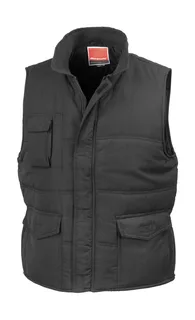 Result Promo bodywarmer in Black, voorkant