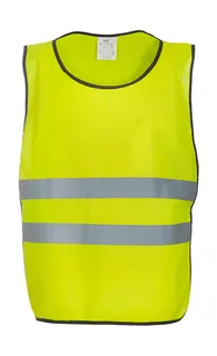 Yoko Fluo Adult Tabard in Fluo Yellow, voorkant