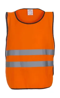 Yoko Fluo Adult Tabard in Fluo Orange, voorkant