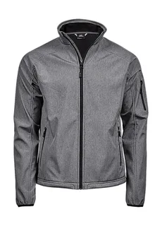 Tee Jays Lichtgewicht performance softshell in Grey Melange, voorkant