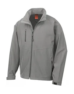 Result Softshell basislaag in Silver Grey, voorkant