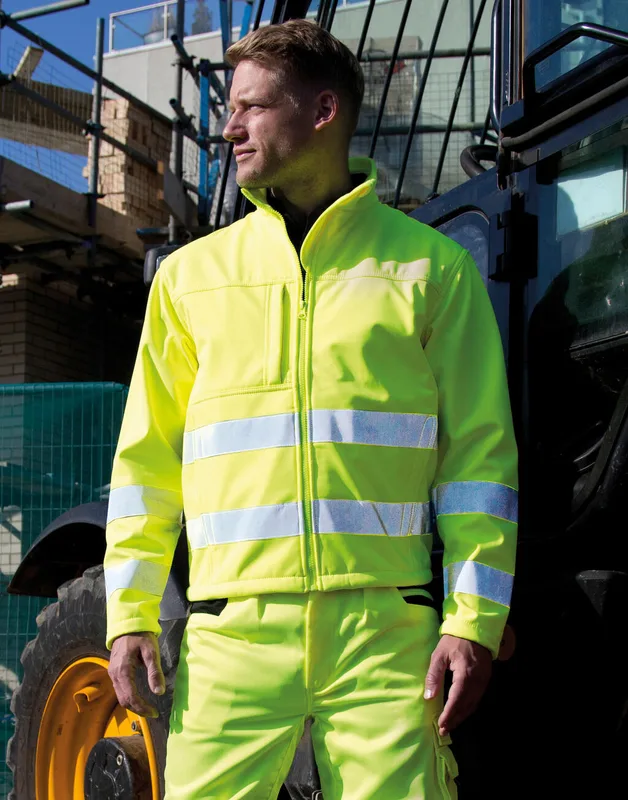Result Safe Guard Hi-vis Softshelljack