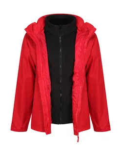 Regatta Professional Classic 3-in-1 jacket in Classic Red, voorkant