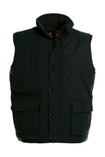 B&C Explorer Bodywarmer in Black, voorkant
