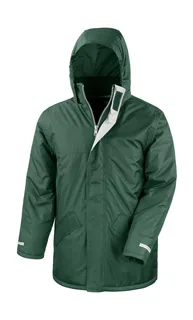 Result Core Winterparka in Bottle Green, voorkant