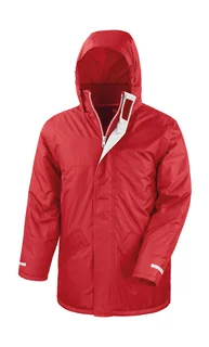 Result Core Winterparka in Red, voorkant