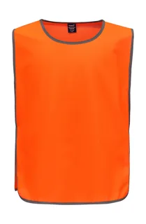 Yoko Fluo Reflective Border Tabard in Fluo Orange, voorkant