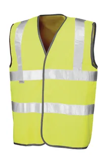 Result Safe Guard Hi-vis safety vest in Fluorescent Yellow, voorkant