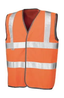 Result Safe Guard Hi-vis safety vest in Fluorescent Orange, voorkant