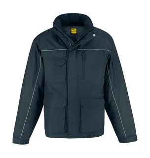 B&C Pro Shelter PRO jacket in Navy, voorkant
