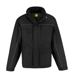 B&C Pro Shelter PRO jacket in Black, voorkant