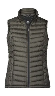 Tee Jays Women's Zepelin bodywarmer in Shadow, voorkant