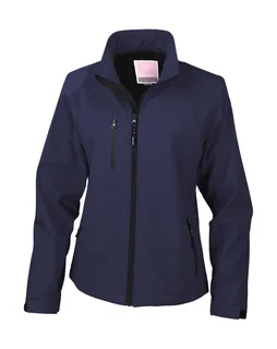 Result Dames softshell basislaag in Navy, voorkant