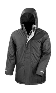 Result Core Kids' Core winter parka in Black, voorkant