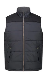 Regatta Professional Altoona Insulated Bodywarmer in Seal Grey/Black, voorkant