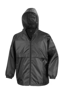 Result Core Adult Windcheater in Black, voorkant