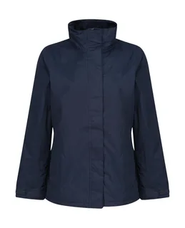 Regatta Professional Dames Beauford gevoerd jack in Navy, voorkant