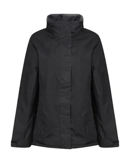 Regatta Professional Dames Beauford gevoerd jack in Black, voorkant