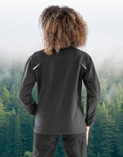 Result Recycled Dames gerecycled 3-laags bedrukbaar softshell jack – foto 3