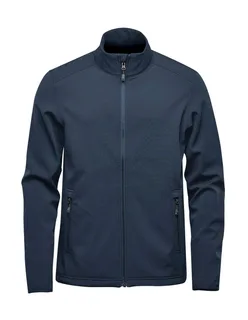 Stormtech Heren Narvik softshell in Navy Blue, voorkant