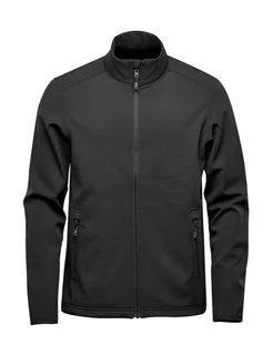 Stormtech Heren Narvik softshell in Black, voorkant
