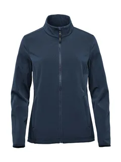 Stormtech Dames Narvik softshell in Navy Blue, voorkant
