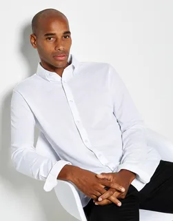 Kustom Kit Piqué Superwash® 60° shirt, tailored fit – foto 3