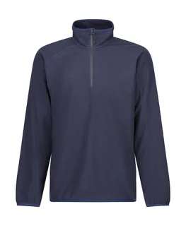 Regatta Professional Navigate Half Zip Fleece in Navy/Seal Grey, voorkant