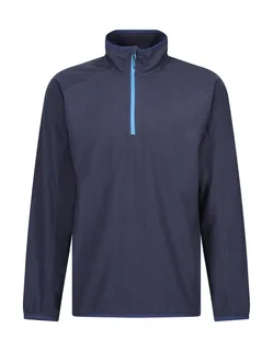 Regatta Professional Navigate Half Zip Fleece in Navy/French Blue, voorkant