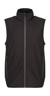 Regatta Professional Navigate Fleece Bodywarmer in Black/Seal Grey, voorkant
