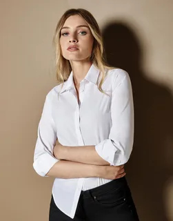 Kustom Kit Women's poplin blouse, tailored fit – foto 2