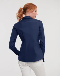Russell Collection Women's long-sleeved stretch blouse – foto 1