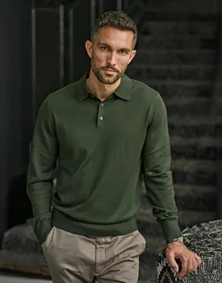 Tee Jays Gebreide polo – foto 1
