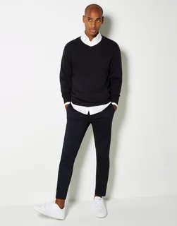 Kustom Kit Arundel V-neck sweater, classic fit – foto 3