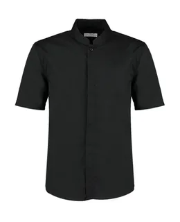 Bargear Tailored-fit short-sleeved mandarin collar shirt – foto 2