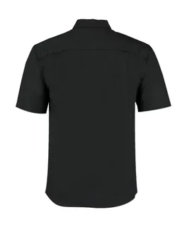 Bargear Tailored-fit short-sleeved mandarin collar shirt – foto 4