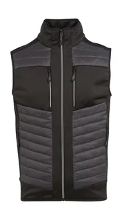 Regatta Professional E-Volve Thermal Hybrid Bodywarmer in Ash/Black, voorkant