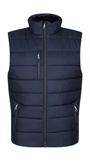 Regatta Professional Heren Navigate thermische bodywarmer in Navy/Seal Grey, voorkant