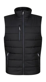 Regatta Professional Heren Navigate thermische bodywarmer in Black/Seal Grey, voorkant