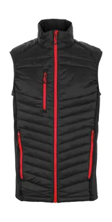 Regatta Professional Heren Navigate hybride bodywarmer in Black/Classic Red, voorkant