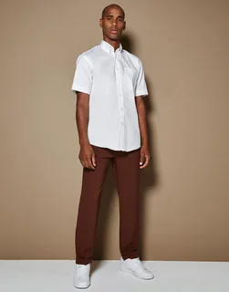 Kustom Kit Premium oxford overhemd met korte mouwen, classic fit – foto 6