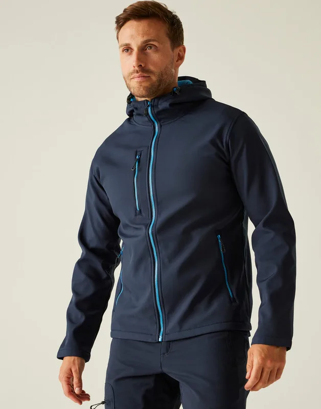 Regatta Professional Navigate 2-laags softshell jack met capuchon